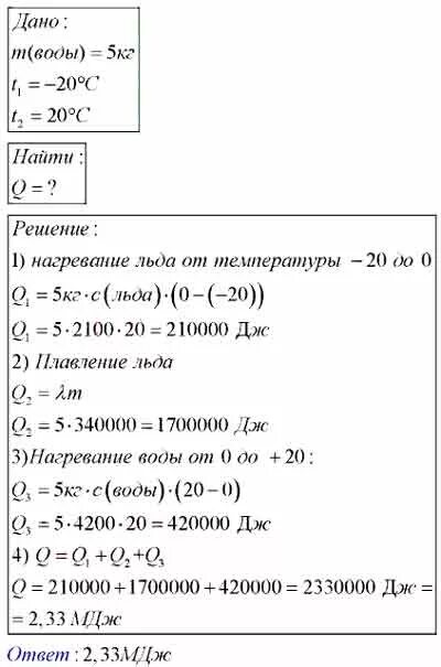 5 Кг воды. Рассчитайте энергию необходимую для получения 5 кг. Сколько энергии нужно для таяния льда 8000л. Какова температура ледяной бани в химии.