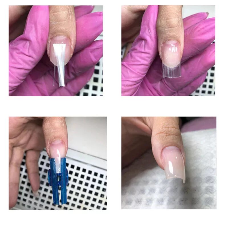 Стекловолокно для ногтей Fiberglass extenson Nails. Наращивание на формы гелем. Наращивание ногтей стекловолокном пошагово. Наращивание на формы пошагово. Что нужно для верхнего наращивания