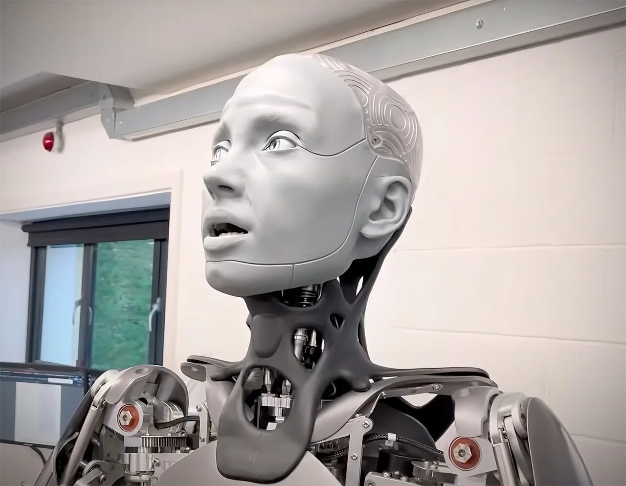 Самого дорогого робота. Робот-гуманоид Ameca. Робот Амека человекоподобный. Робот гуманоид Ameca человекоподобный. Амека робот мимика.