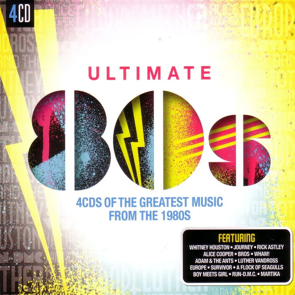 Flac 2015. Ultimate 80's. The Ultimate 80s ((FLAC)). Va - Pure... Electronic 80s [4cd] (2014) FLAC. CD Disc Whitney Houston.