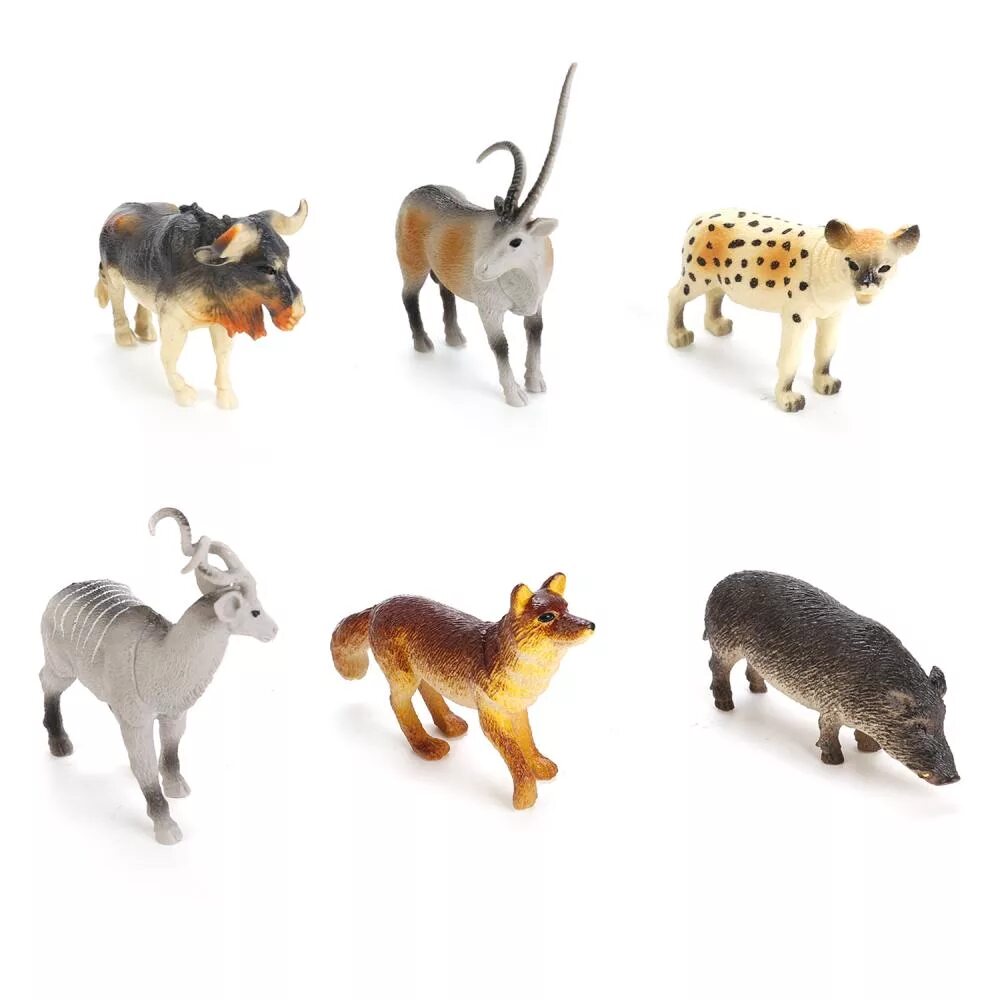 Дикие животные (7 фигурок) минилэнд. Фигурки диких и домашних животных набор с года. Фигурки животных. Игрушки животные. Фигурки зверей.