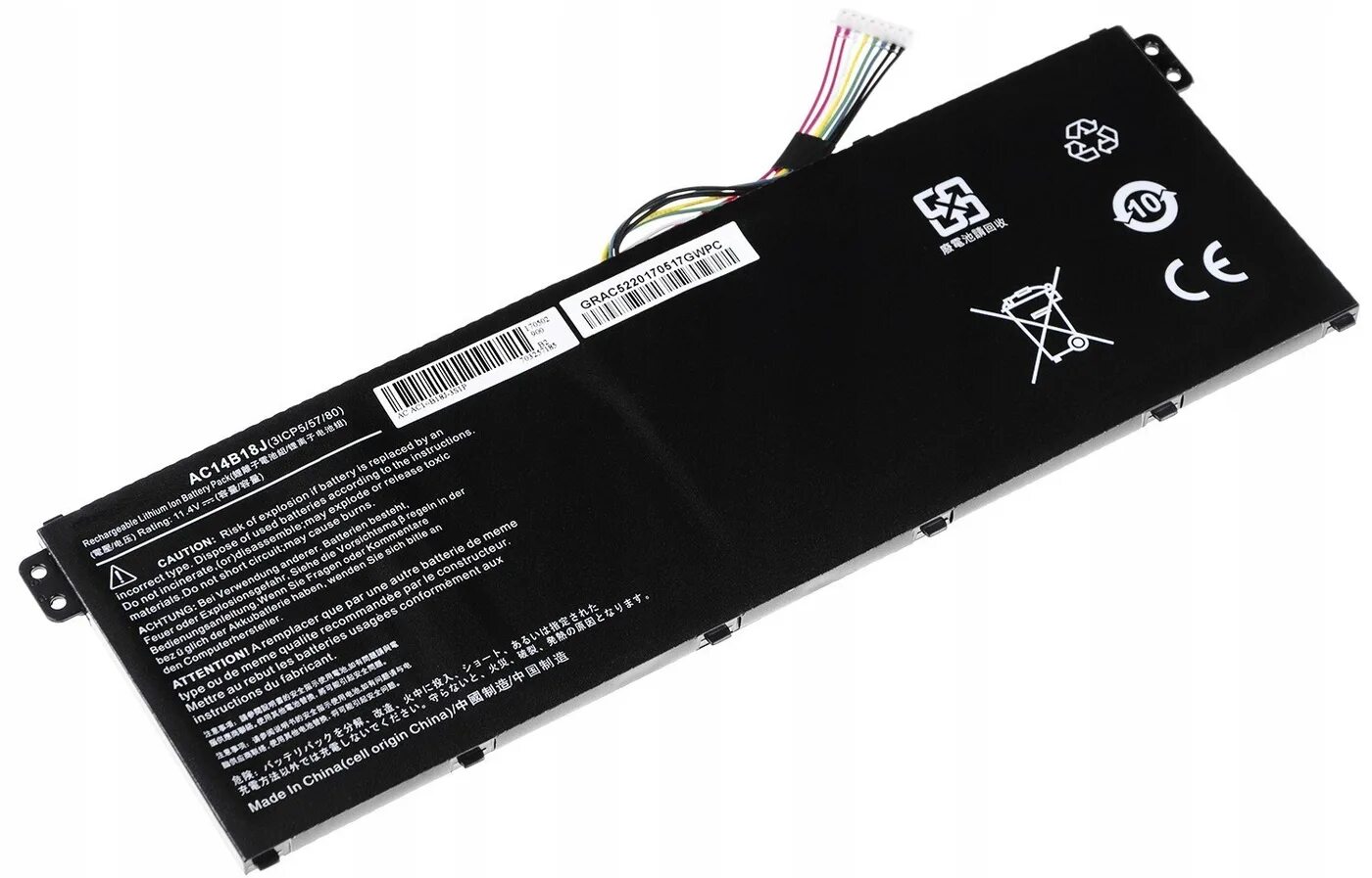 Ac battery. Аккумулятор Acer ac14b18j. Acer Aspire ac14b18j. Acer Aspire es15 аккумулятор. Аккумулятор для Acer Aspire es1-571.