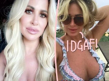 Of course, Kim Zolciak Biermann wasn’t actively trying to flaunt her bare b...