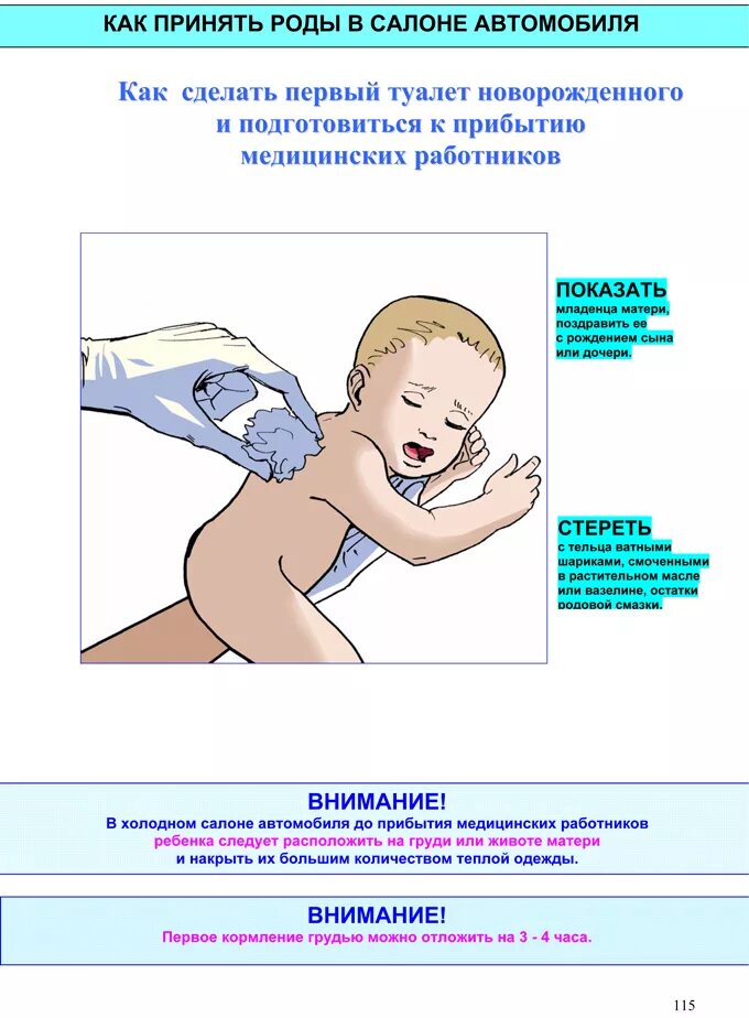 Как правильно принять роды