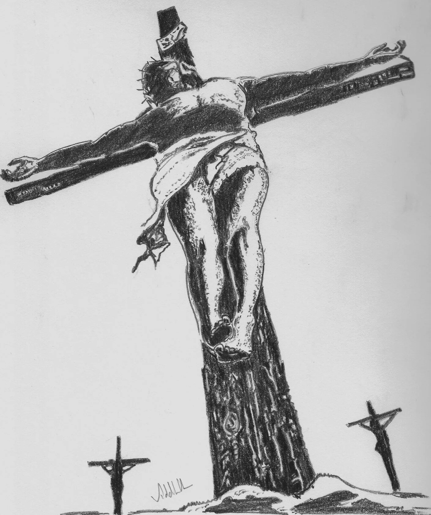 Распятие Иисуса Христа на кресте. Бартоломе Распятие Христа. Распятие Иисуса Христа Голгофа. Распятие Иисуса Христа рисунок.
