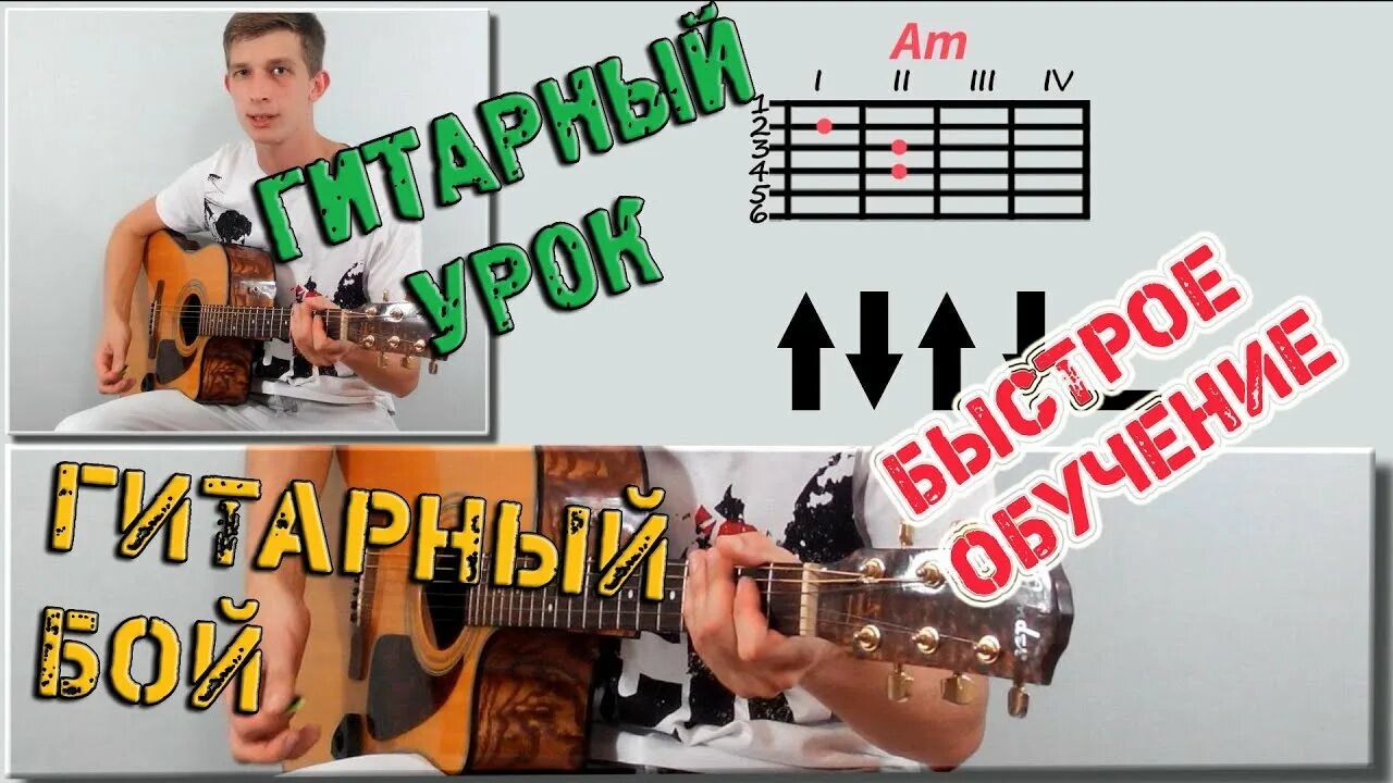 Гитара с нуля 1 урок