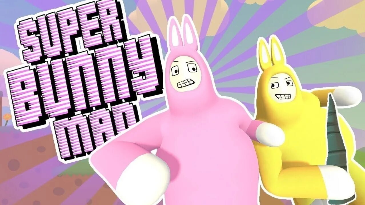 Парной стрим. Супер Банни Мэн. Bunny man игра. Super Bunny man стрим. Супер бани игра.