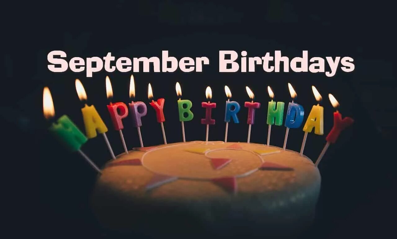 Картинка Happy Birthday сентябрь. Happy Birthday 1 September. My Birthday is on September. 6 сентября день рождения