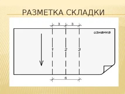 Разметка ткани