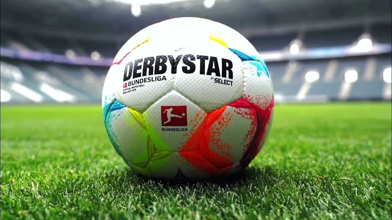 Бундеслига 22 23. Мяч Derbystar Bundesliga. Дербистар Бундеслига мяч. Мяч Бундеслиги 2022 2023.