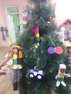 Новогодняя игрушка пдд своими руками