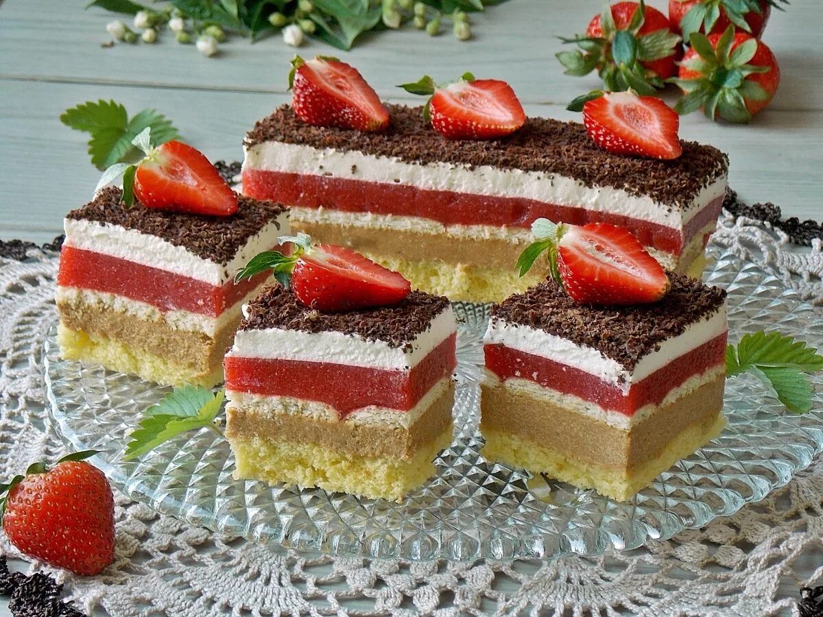 Рецепт вкусных простых пирожных
