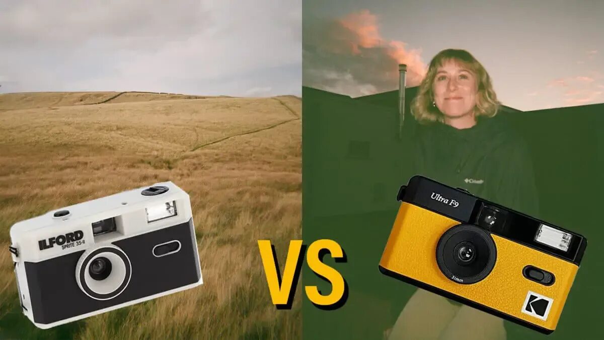 Многоразовый пленочный фотоаппарат Kodak Ultra i60 Film Camera Baby Blue - купит