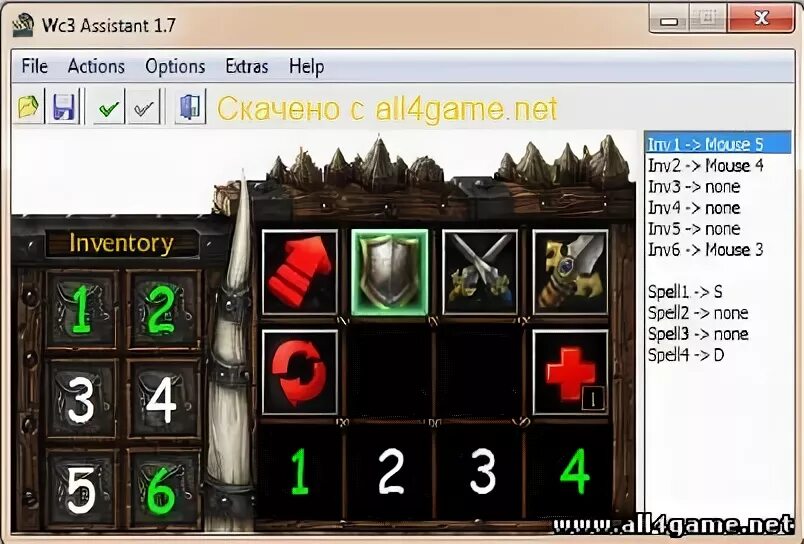 Warcraft 3 клавиши