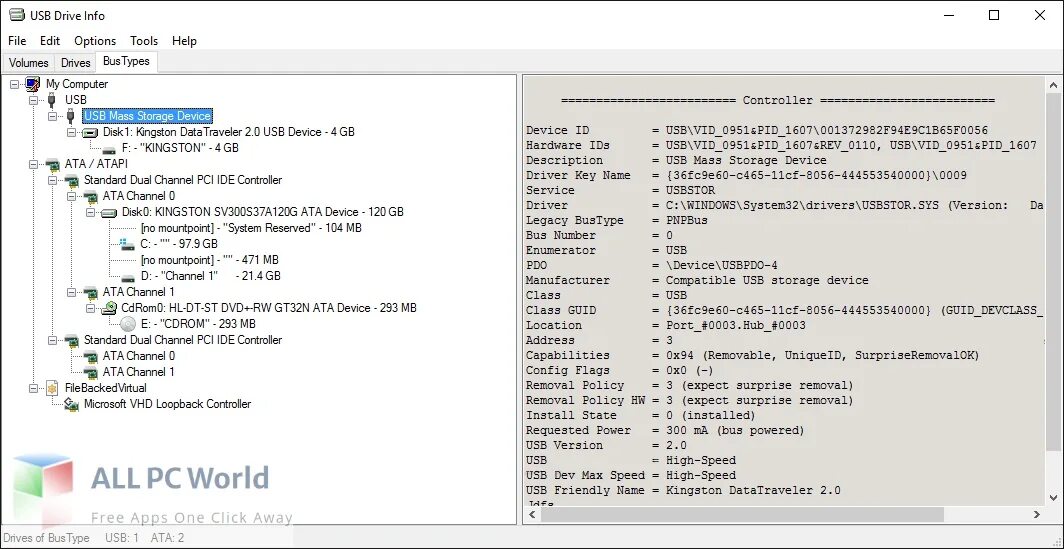 Usb manager. Usb driver. usb mass storage device class. схема guid.