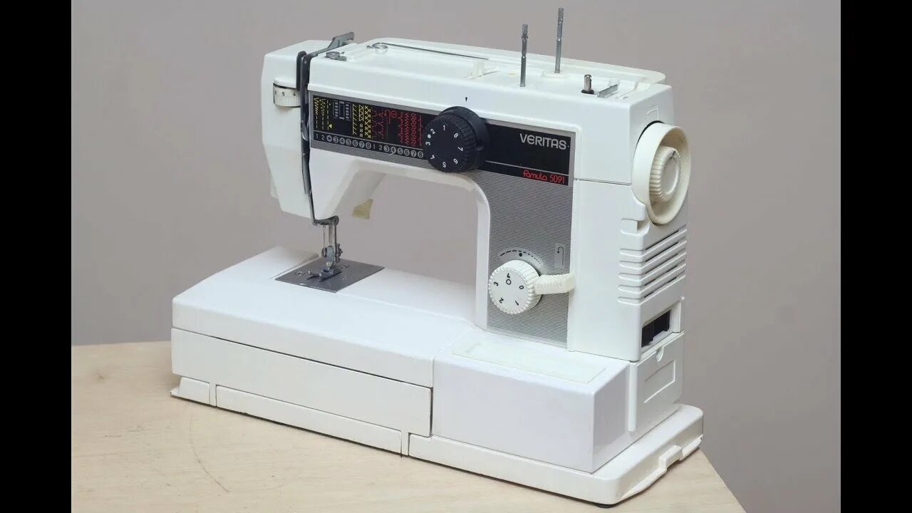 Veritas hobby 16 как заменить лампу видео Заправка верхней и нижней нити (Janome HomeDecor 6180) видео