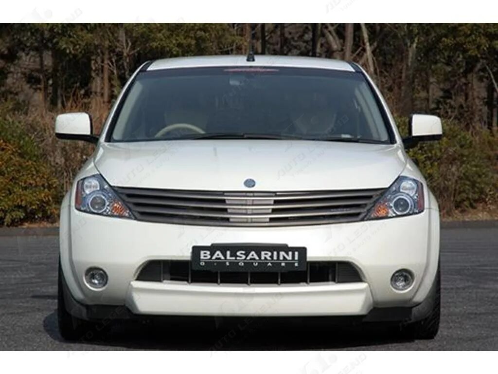 Черная решетка в замен облезшему хрому. - Nissan Murano I, 3,5 л, 2005 года стай