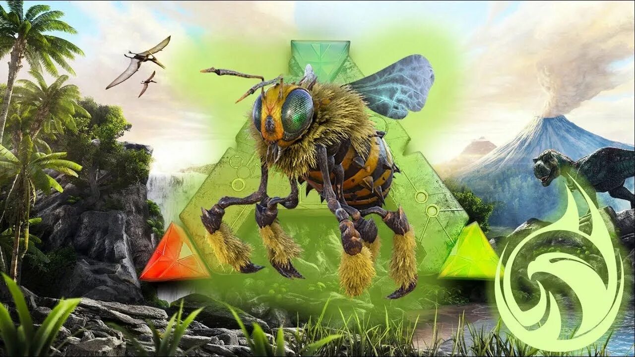 Пчела арк. Giant Bee Queen АРК. Королева пчел АРК. АРК сурвайвал улей.