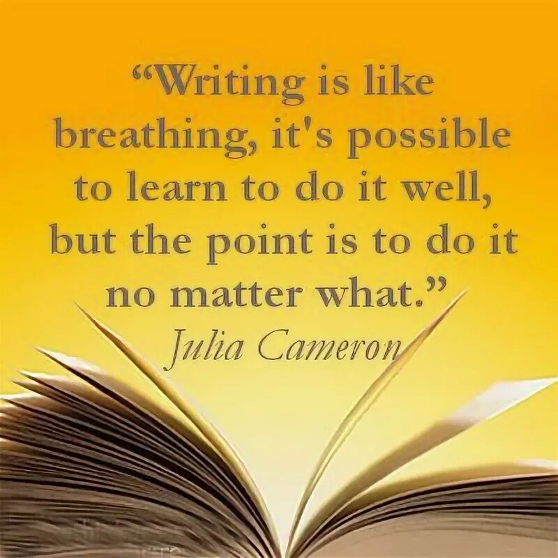 Write every day