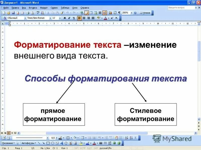 Форматирование текста тест по информатике 7 класс. Способы форматирования текста. Виды форматирования текста. Что такое форматирование текстового документа. Прямое форматирование текста.