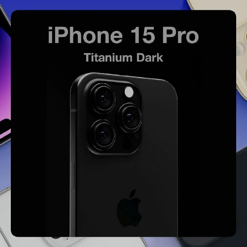 Iphone 15 pro 1tb black titanium