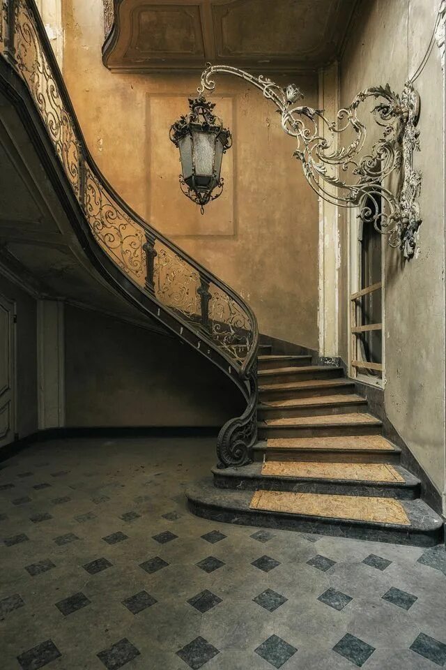 circular stairway to loft - Google Search Spiral stairs design, Stairs design, S