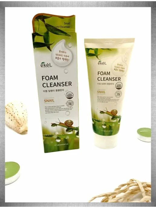 Foam cleanser snail. Ekel Snail Foam Cleanser 100 мл. Пенка Ekel Snail Foam Cleanser. Пенка для умывания с экстрактом улитки Ekel Snail Foam Cleanser 180 мл. Ekel Foam Cleanser Snail пенка для умывания с муцином.