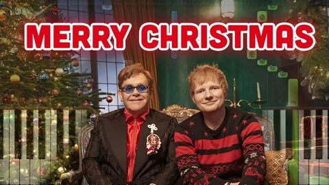 Ed sheeran elton john merry christmas текст