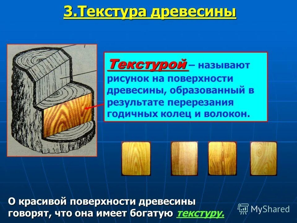 Как называется природный рисунок на поверхности древесины. Древесина презентация. качество древесины. технология породы древесины. рисунок поверхности древесины называется.
