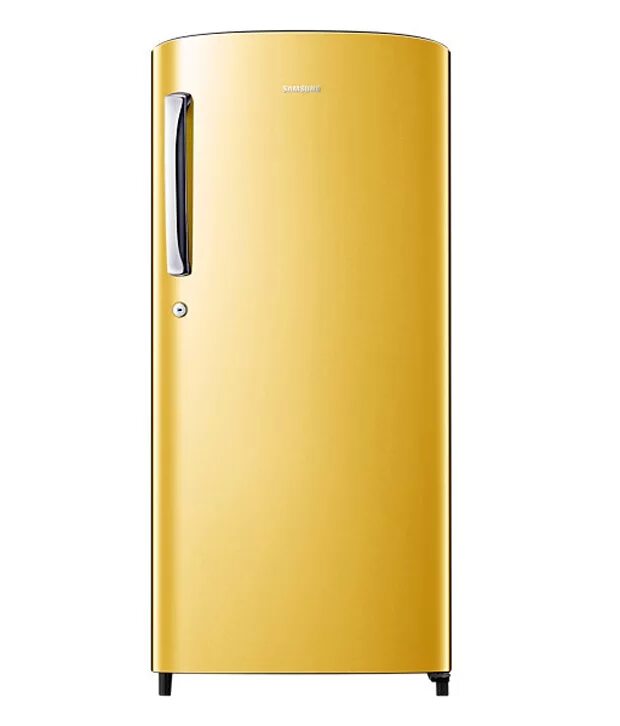 Samsung 192 ltr rr19h1784yt холодильник. Холодильник Samsung желтый. Холодильник самсунг золотистый. Samsung Single Door Fridge. Холодильник купить телефон