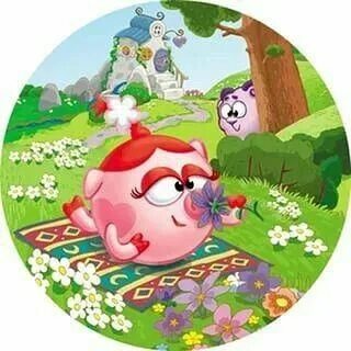 Игры смешарики круглая