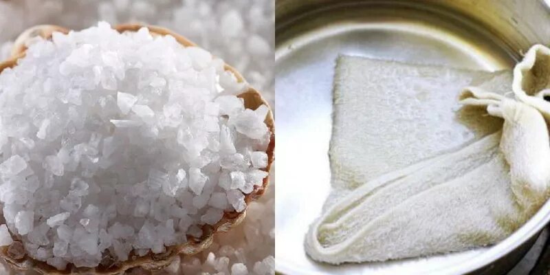 Компресс из соли. Морская соль для компрессов. примочки из соли.