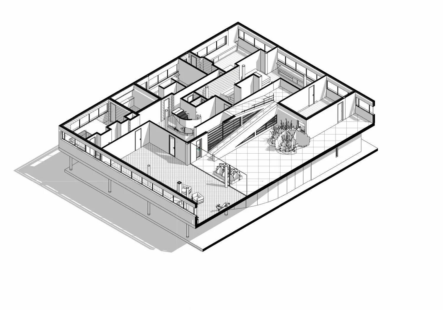 Ревит дизайн интерьера Autodesk revit architecture 64 photo
