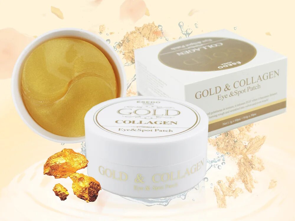 Гидрогелевые патчи gold. Патчи Nicotinamide Gold Eye Mask. Gold Collagen косметика Корея. Патчи esedo. Гидрогелевые патчи esedo Gold Collagen.