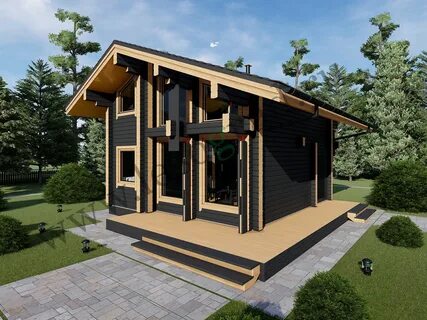 Баня из бруса современные проекты