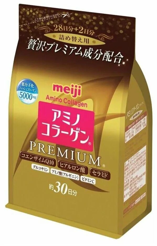 Какие аминокислоты в коллагене. Коллаген Meiji Premium. Meiji Амино-коллаген премиум. Meiji коллаген порошок морской Япония витамин. Коллаген Meiji Amino Collagen.