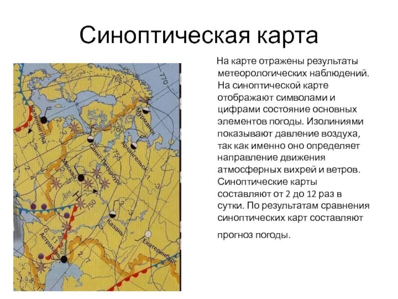 Основные метеорологические элементы. Синоптическая карта. элементы синоптической карты. направление ветра на синоптической карте. расшифровка синоптической карты.