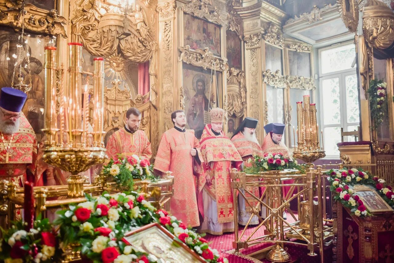 служба в храме дмитрия донского