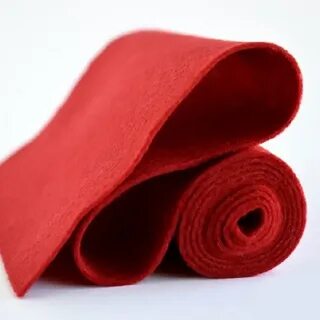 Red felt