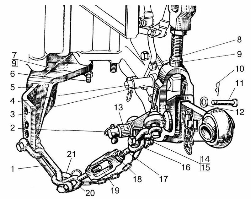 Механизм навески трактора МТЗ 82 задняя. Механизм задней навески МТЗ-92п. Кронштейн блокировки навески МТЗ. Механизм задней подвески МТЗ 82. Навеска трактора мтз 80