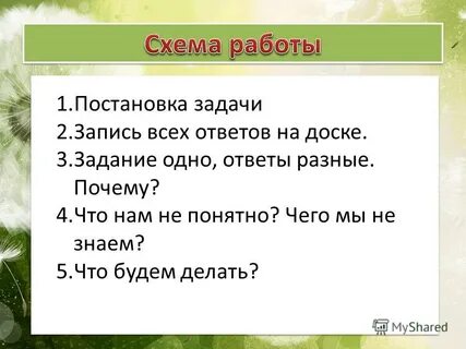 Разные ответы будем