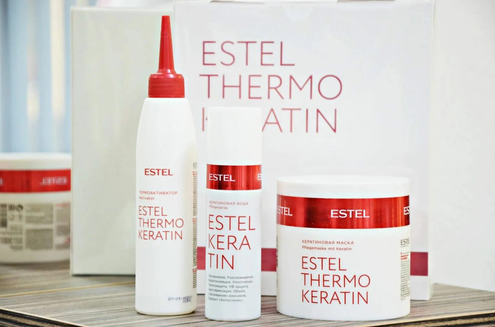 Estel набор Thermokeratin. Estel Thermokeratin маска. Эстель термо кератин маска. Estel professional Thermokeratin набор.