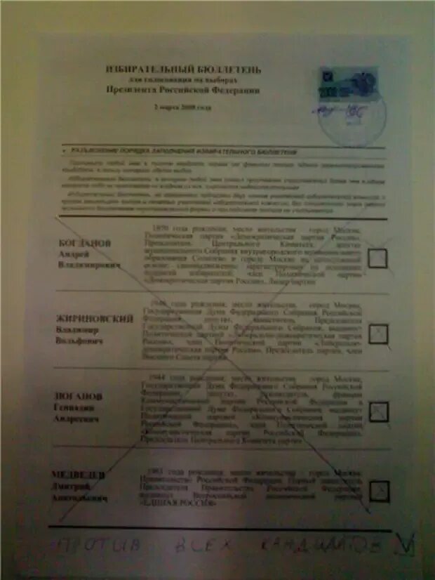 Утраченные бюллетени. Недействительные бюллетени на выборах. бюллетень выборов 2008. испорченные бюллетени. бюллетень выборы депутатов.