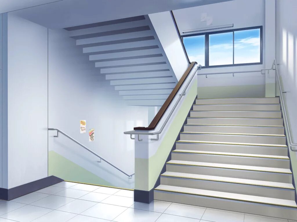 В школе втором этаже. Лестничная клетка. Лестница в школе. Лестница в современной школе. Лестничная площадка.
