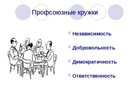Тема профсоюзная