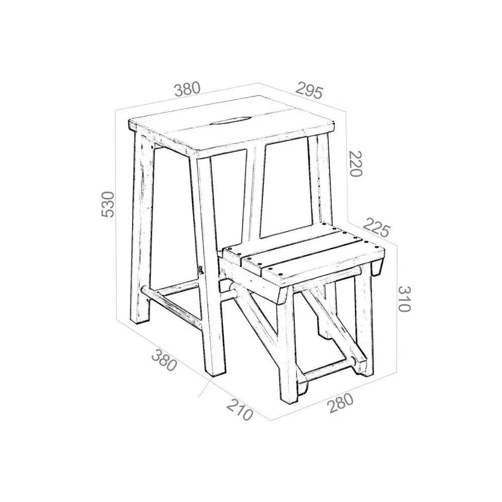Чертеж стула стремянки из дерева. Табурет-стремянка СМКА км024б / км024бт. Табурет-стремянка СД-207 чертеж. Табурет-стремянка БЕКВЭМ чертеж. Табурет стремянка 500*300*700 мм из фанеры 18 и 24мм