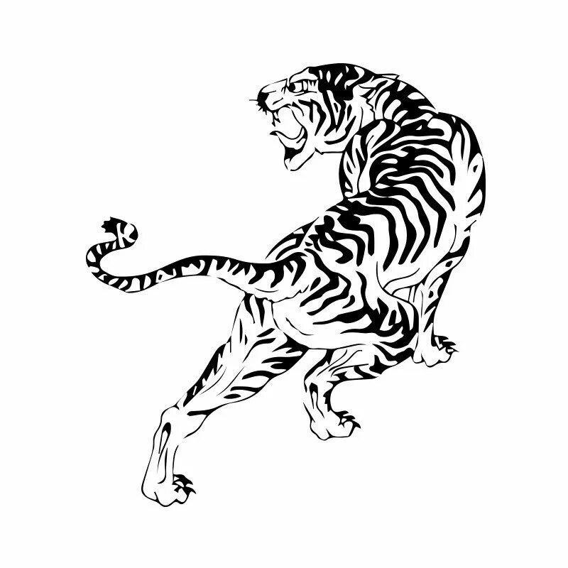 Tiger line. Тигр тату вектор. Tiger line. Tiger line. Трафарет тигра для рисования.