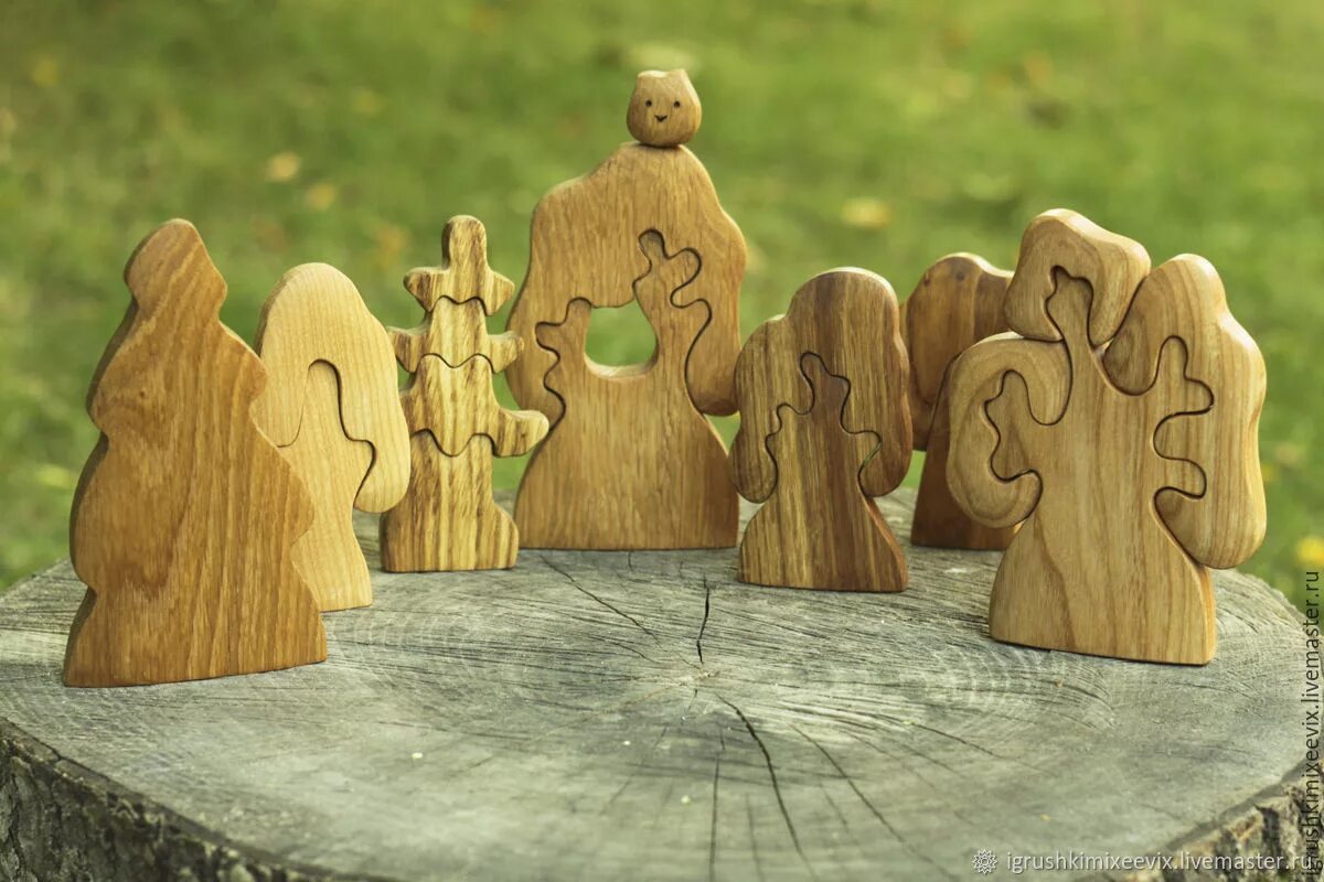 Toy tree. Деревянные игрушки. Плоские деревянные игрушки. Деревянные игрушки из дерева. Вальдорфские деревянные игрушки.