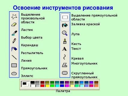Панель инструментов картинки
