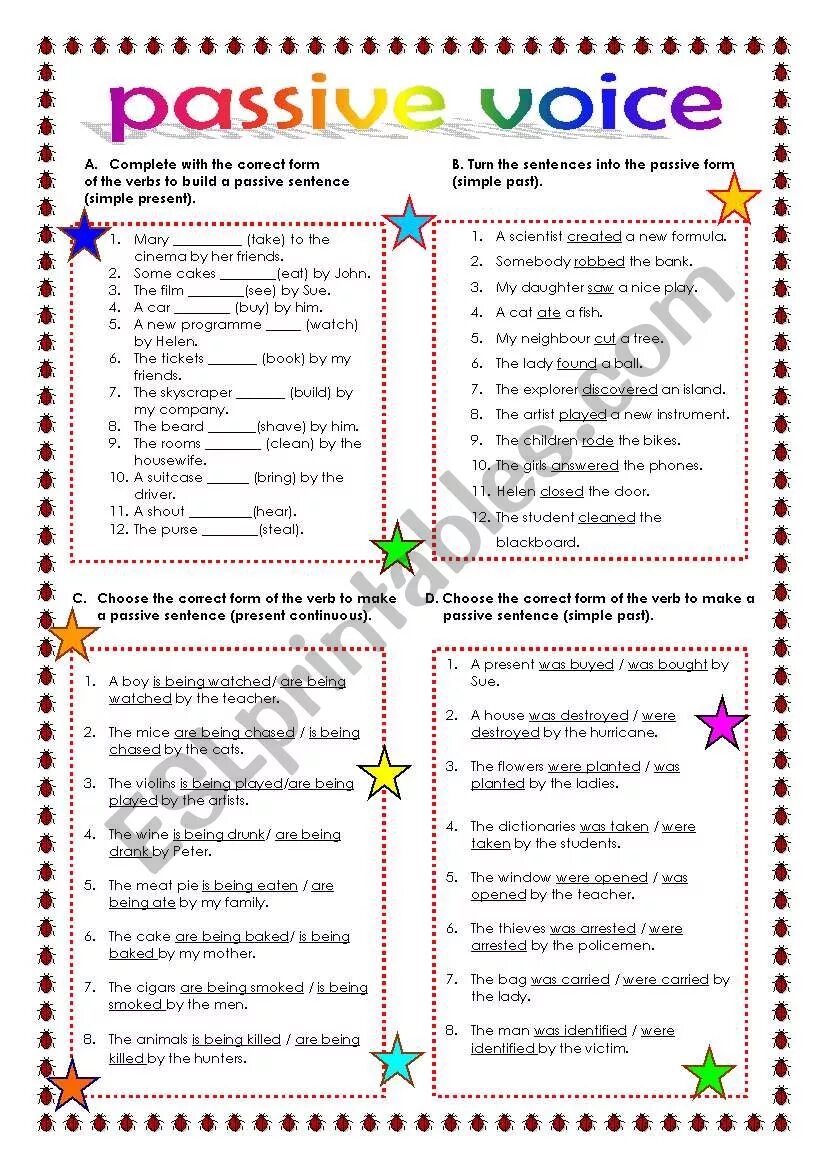 Passive voice present worksheet. Passive Voice Worksheets. Passive Voice Worksheets 8 класс. Passive Voice modal verbs Worksheets. Active Passive Voice Worksheets.